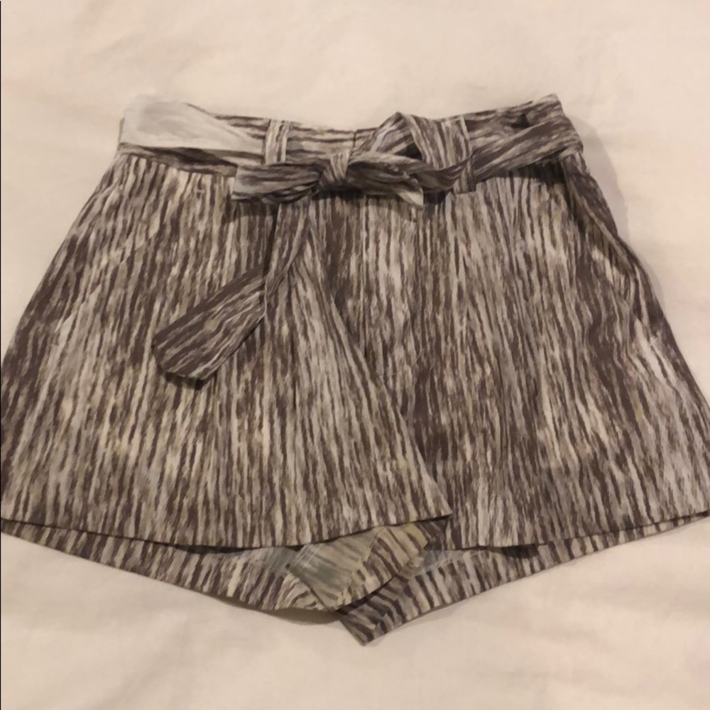 Alice and Olivia silk shorts